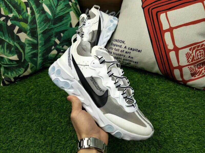 Nike Rest Under Cover White Grey Black Shoes - Click Image to Close